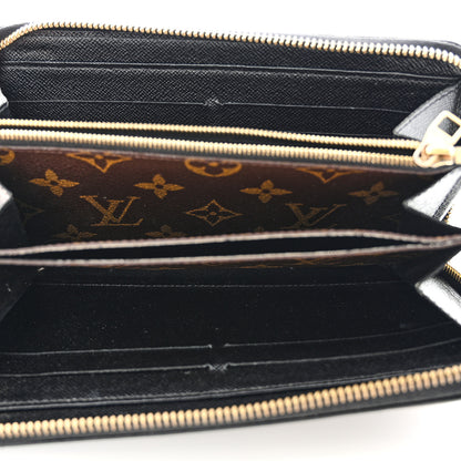 Louis Vuitton Monogram Zippy Retiro Wallet Black 5 of 12