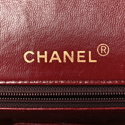 Chanel Lambskin Quilted Medium Double Flap Black 6 of 9