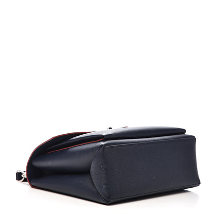 Louis Vuitton Soft Calfskin My Lockme Top Handle Marine Rouge 4 of 10