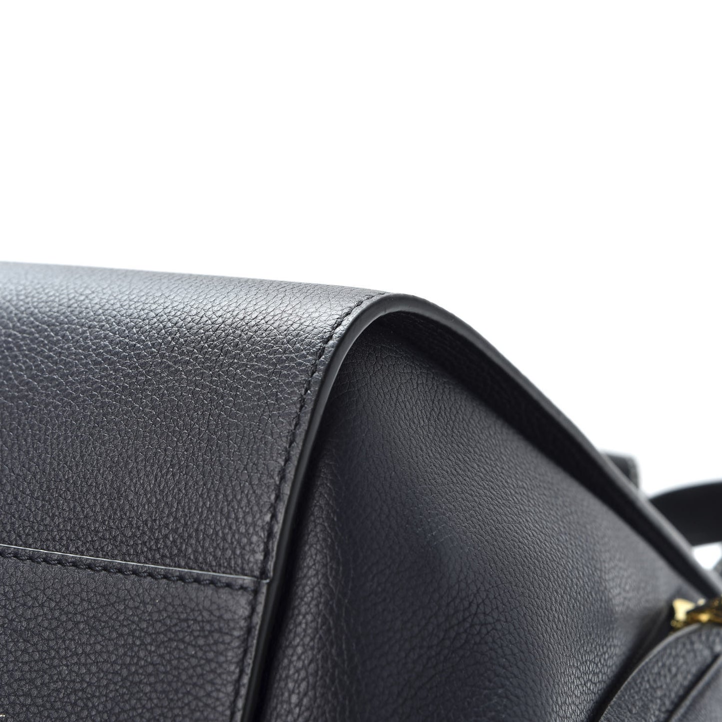 Calfskin Small Hammock Shoulder Bag Midnight Blue Black