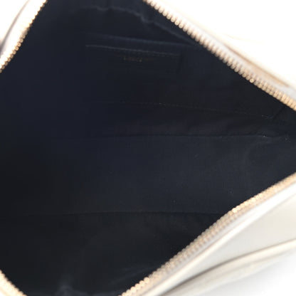 Saint Laurent Calfskin Matelasse Monogram Lou Camera Bag Crema Soft 5 of 10