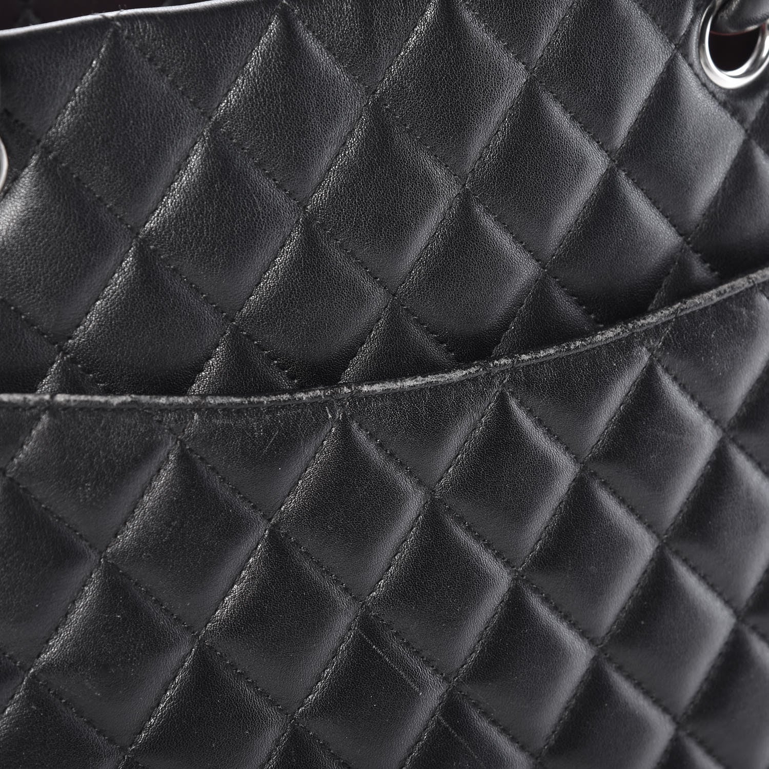 Chanel Calfskin Quilted Large Cambon Tote Black 20 of 20