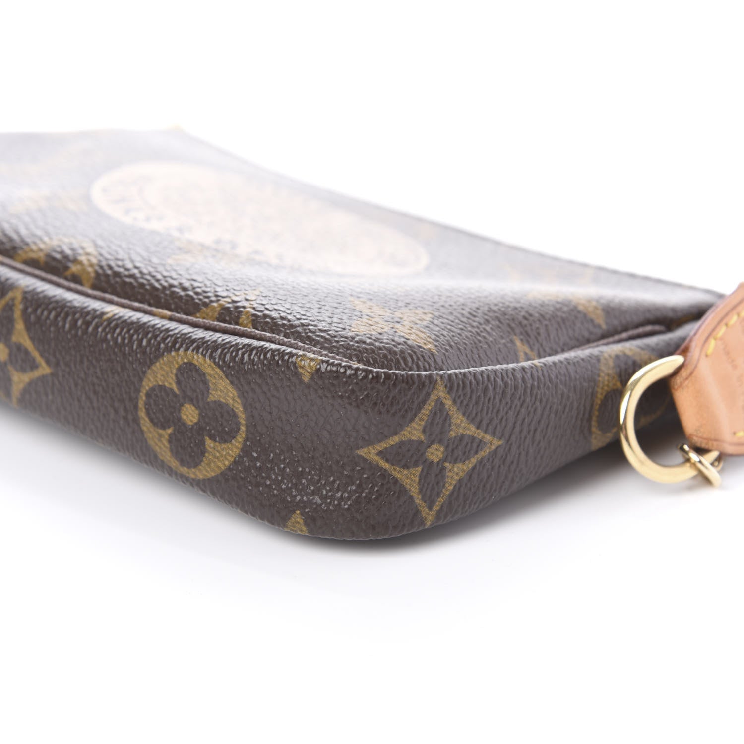 Louis Vuitton Monogram Complice Trunks and Bags Mini Pochette Accessories Beige 7 of 10