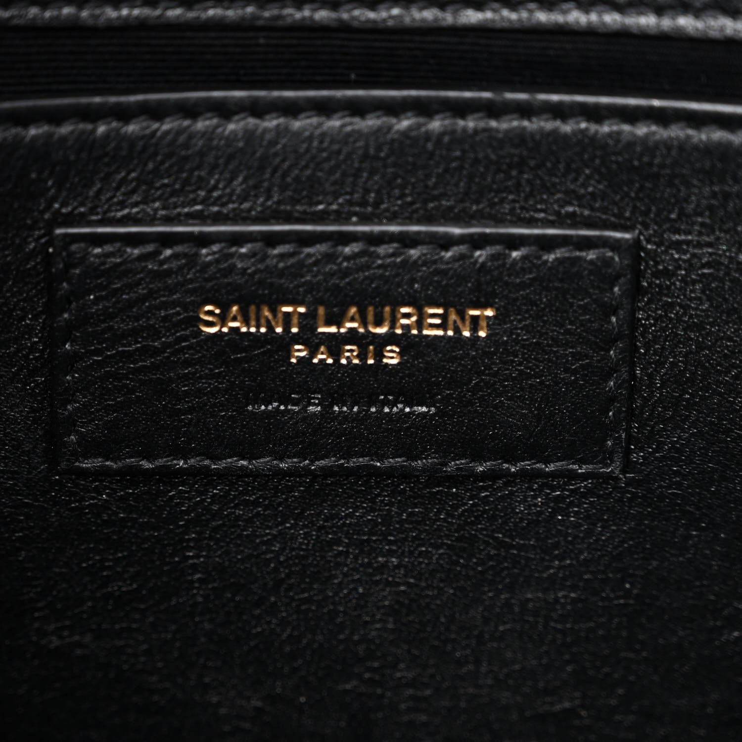 Saint Laurent Suede Calfskin Small Classic Y Quilted Monogram Kate Satchel Black 6 of 13