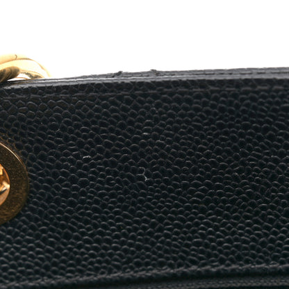 Chanel Caviar Quilted Grand Shopping Tote GST Black 12 of 12