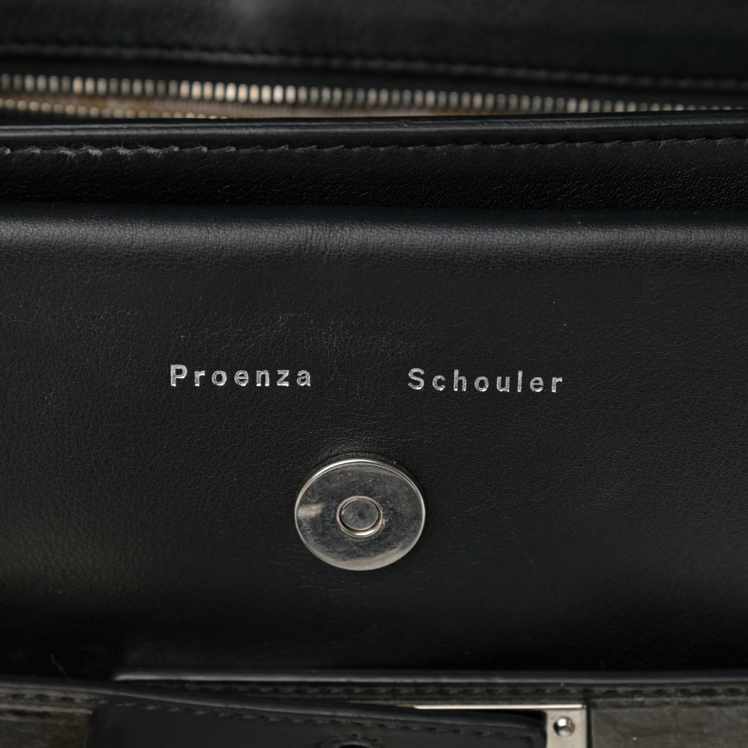 Proenza Schouler Calfskin PS11 Classic Shoulder Bag Black 6 of 15