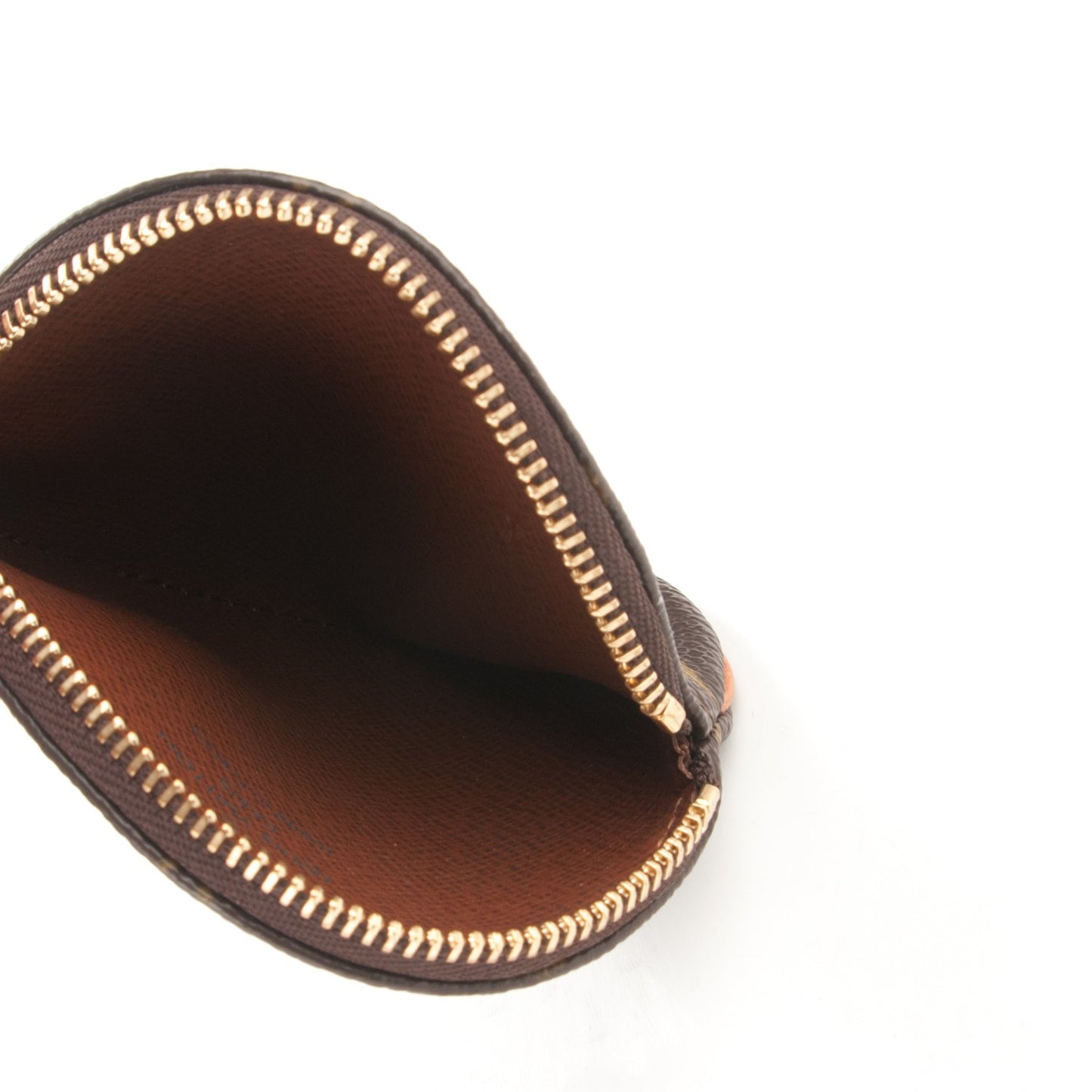 Monogram Round Coin Purse