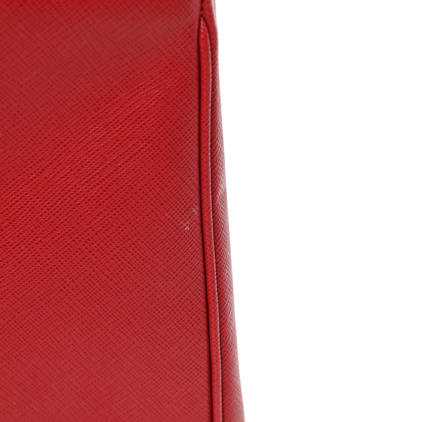Saffiano Medium Galleria Double Zip Tote Fuoco