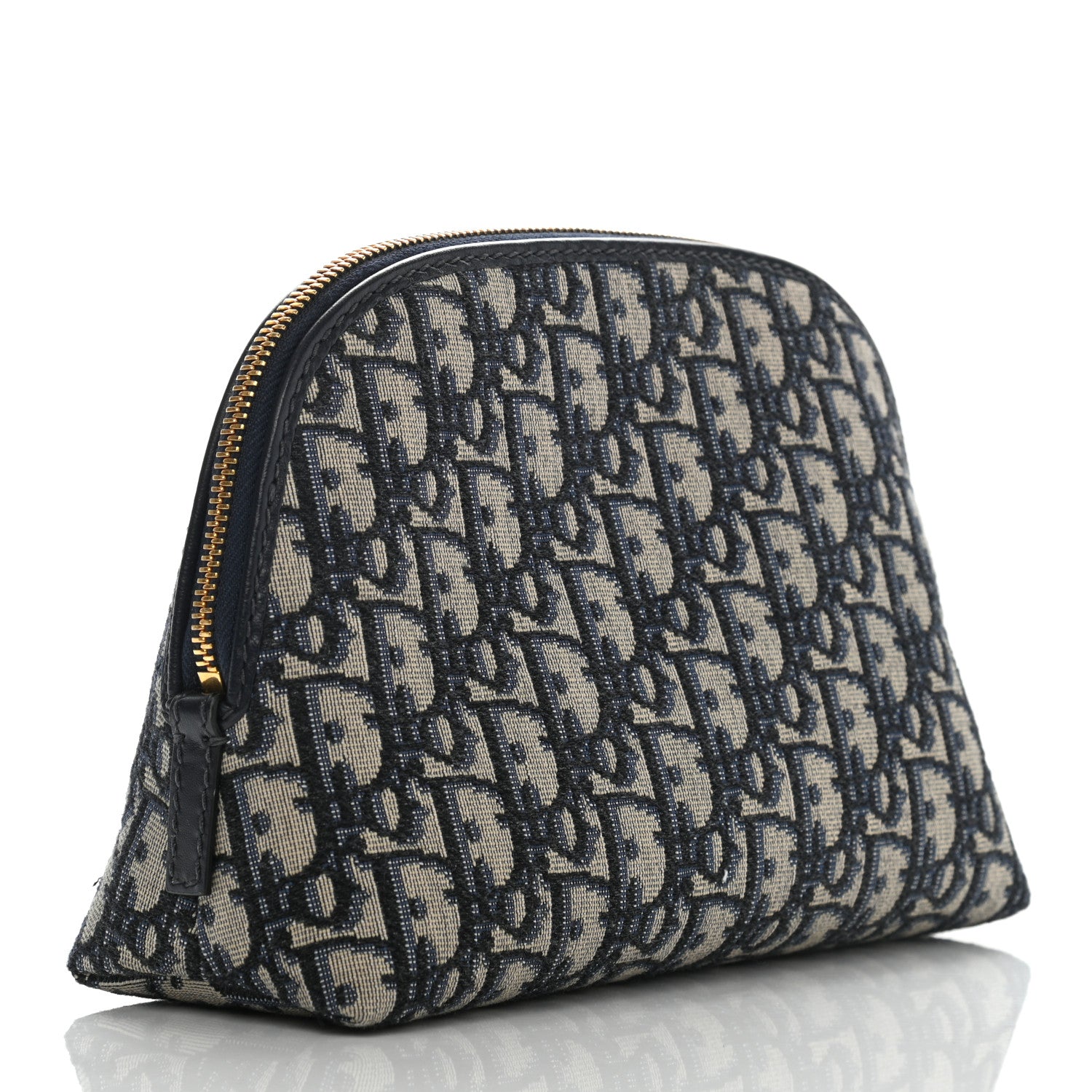Christian Dior Oblique Montaigne 30 Pouch Blue 3 of 8