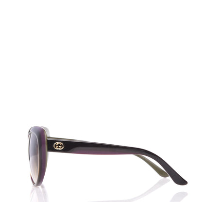 Gucci Acetate GG Cat Eye Sunglasses GG3510S Purple 3 of 7