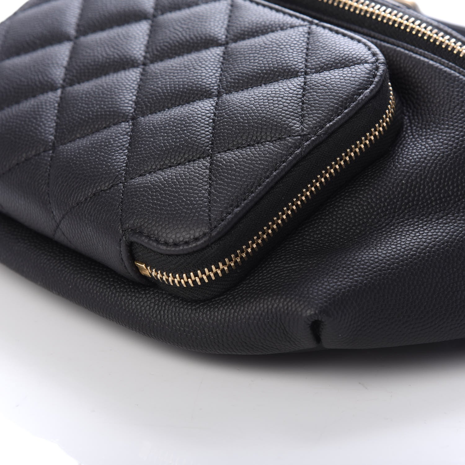 Chanel Caviar Quilted Business Affinity Waist Belt Bag Black 8 of 9