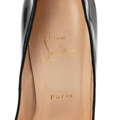 Christian Louboutin Patent Dirditta 130 Platform Pumps 37.5 Black 7 of 7