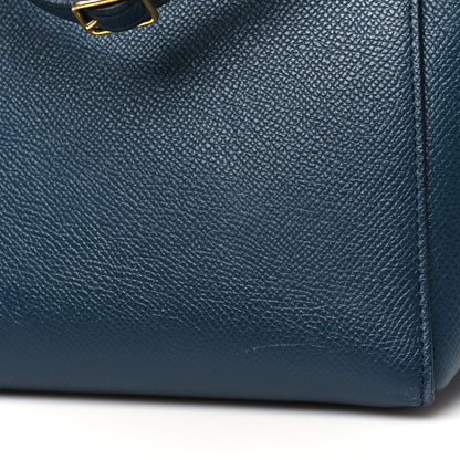 Celine Grained Calfskin Nano Belt Bag Abyss Blue 13 of 13