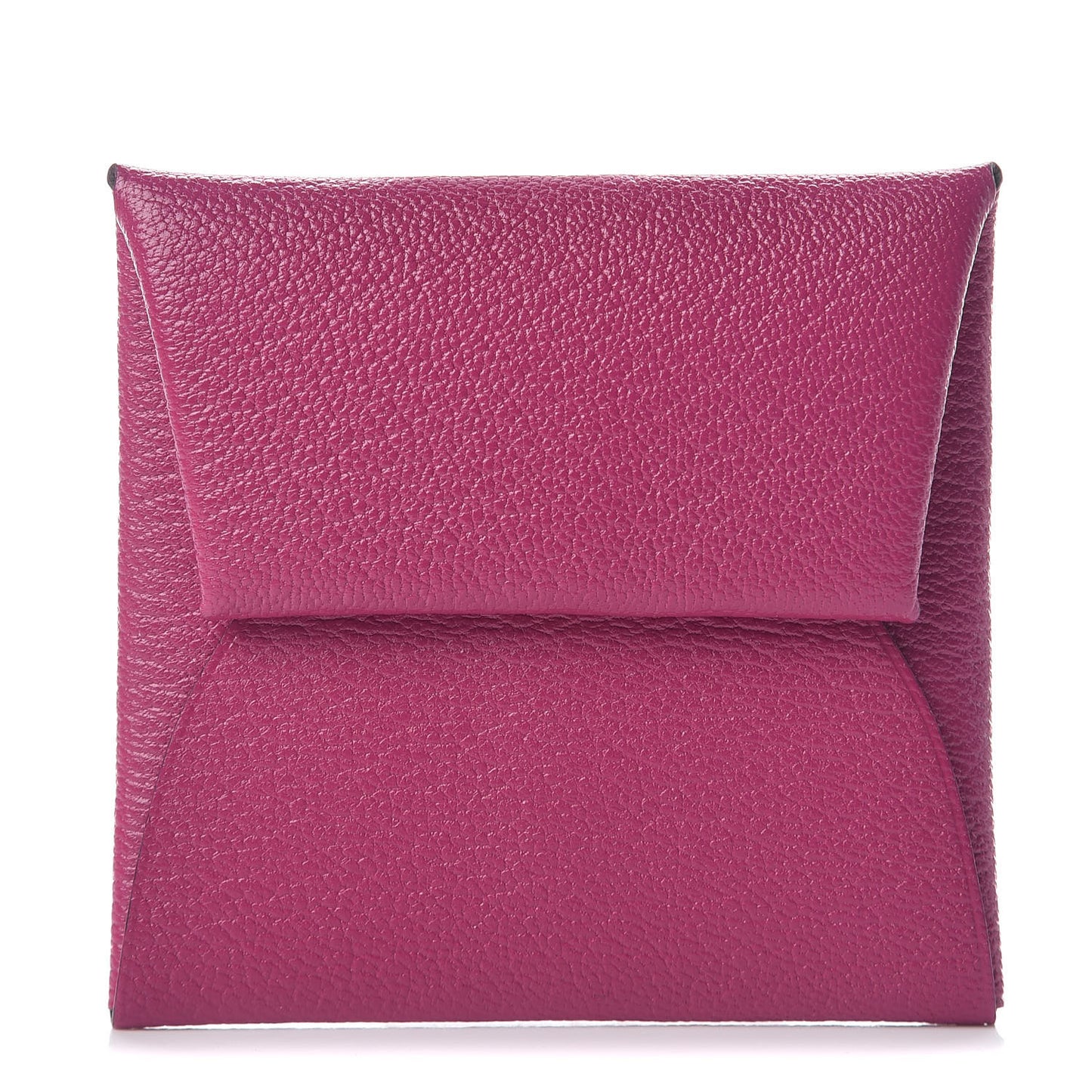 Chevre Mysore Bastia Coin Purse Rose Pourpre