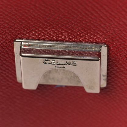 Celine Baby Grained Calfskin Micro Belt Bag Coquelicot 7 of 10
