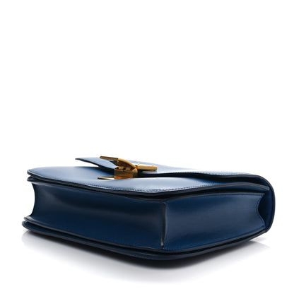 Celine Box Calfskin Medium Classic Box Flap Bag Deepsea 8 of 12