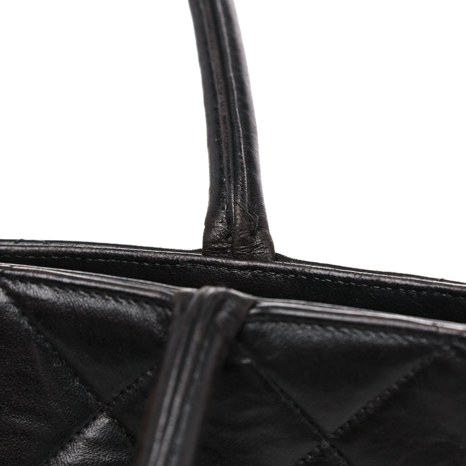 Chanel Lambskin Quilted Medallion Tote Black 22 of 27
