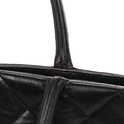 Chanel Lambskin Quilted Medallion Tote Black 22 of 27