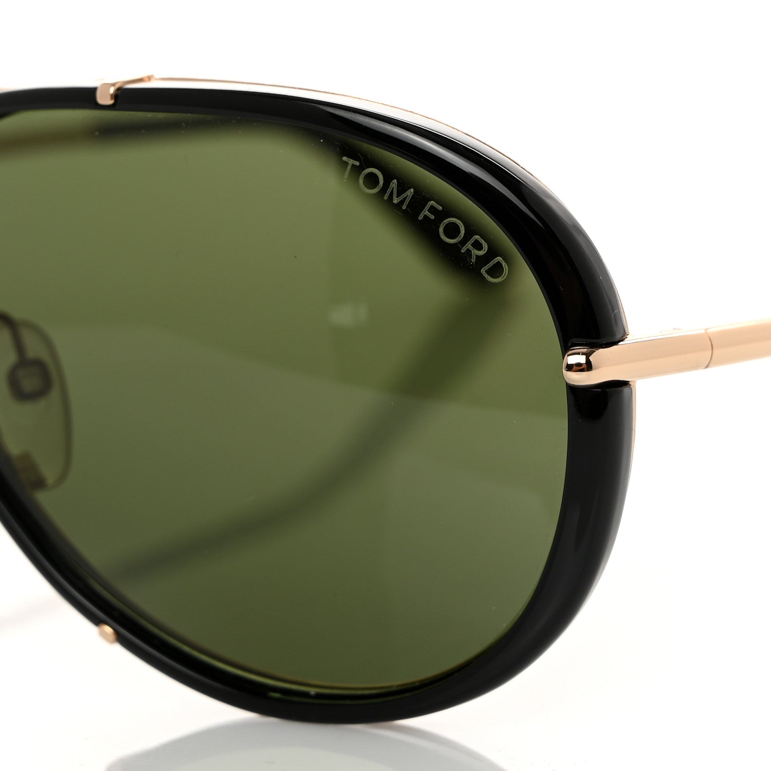 Tom Ford Cyrille Aviator Sunglasses TF109 Black 7 of 8