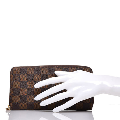 Louis Vuitton Damier Ebene Zippy Wallet 2 of 10