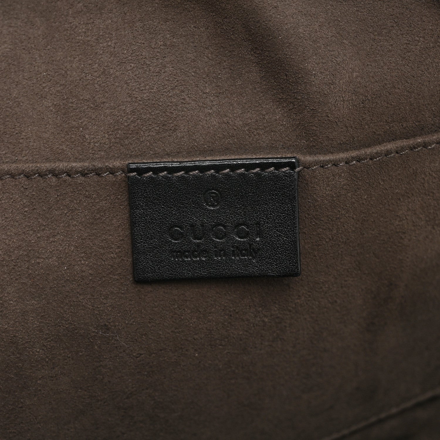 Gucci Guccissima Sling Backpack Black 6 of 11