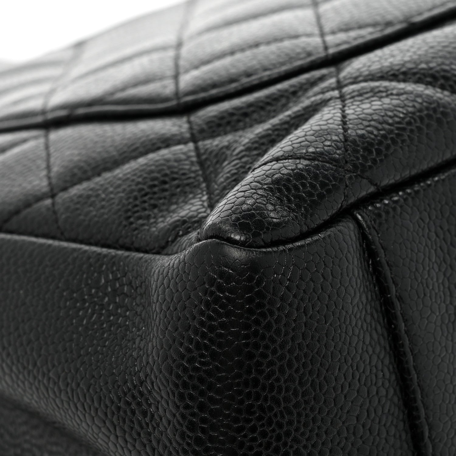 Chanel Caviar Quilted Grand Shopping Tote GST Black 16 of 18