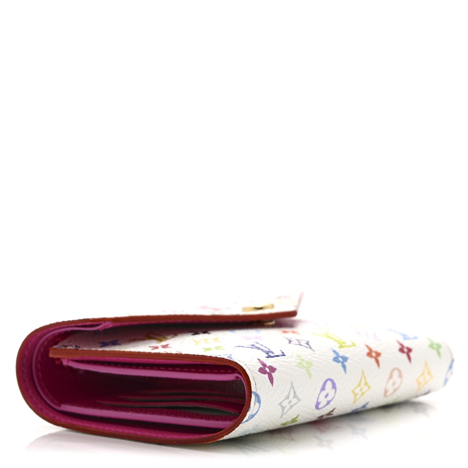 Louis Vuitton LV x TM Monogram Multicolor Victorine Wallet White 8 of 10