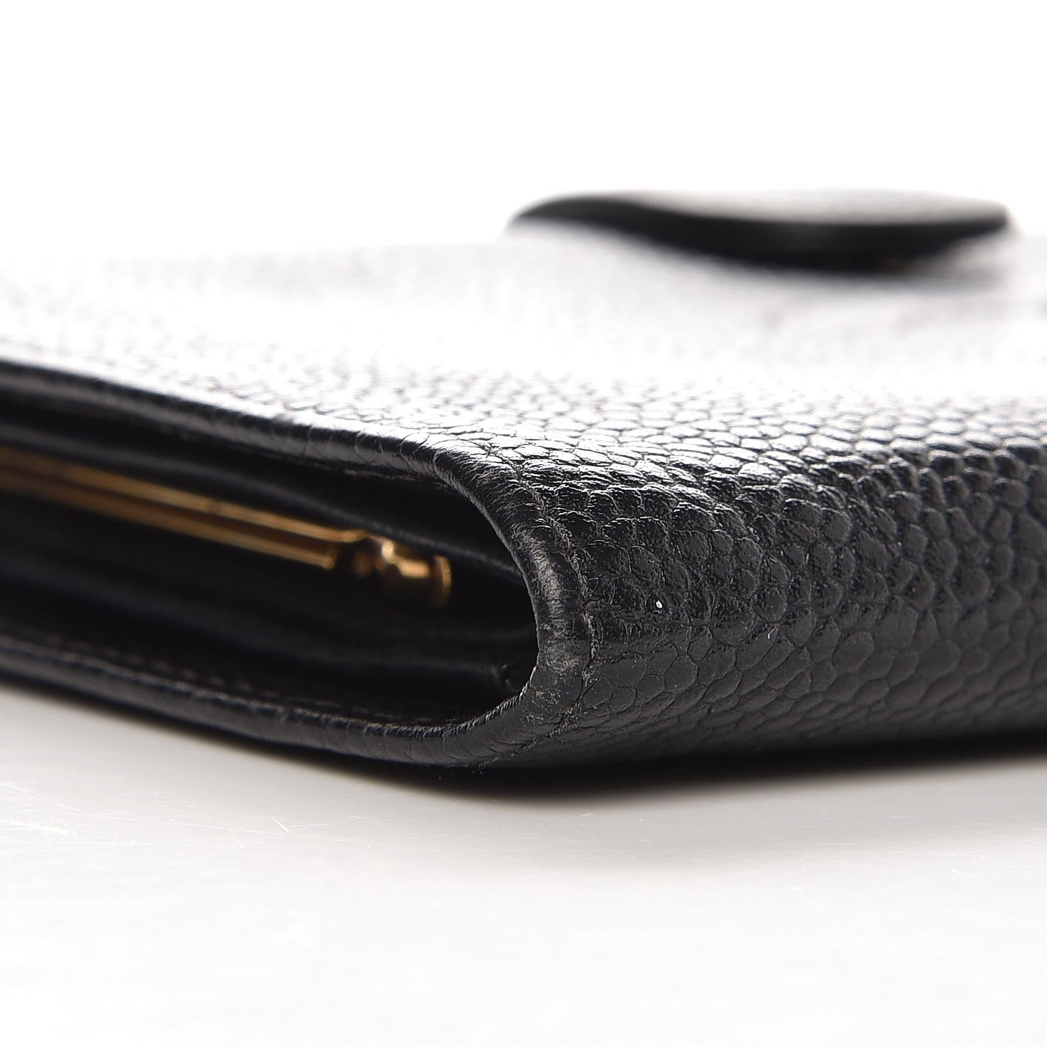 Chanel Caviar Timeless CC French Wallet Black 12 of 15