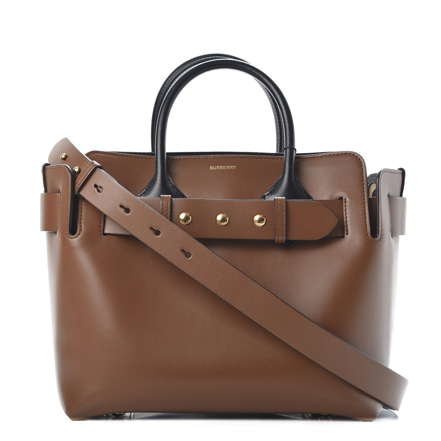 Soft Grain Calfskin Small Belt Bag Brown