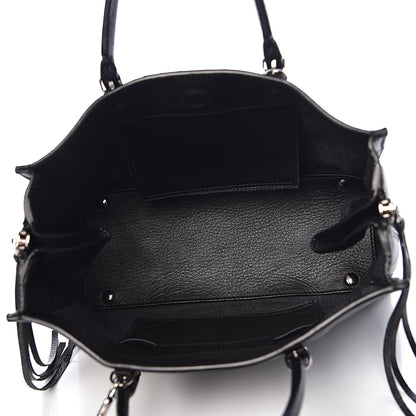 Balenciaga Veau Papier A6 Zip Around Tote Black 5 of 11