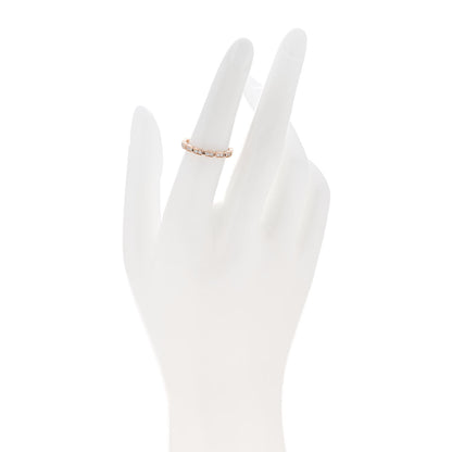 Chanel 18K Beige Gold Diamond Premier Stackable Ring 52 6 2 of 4