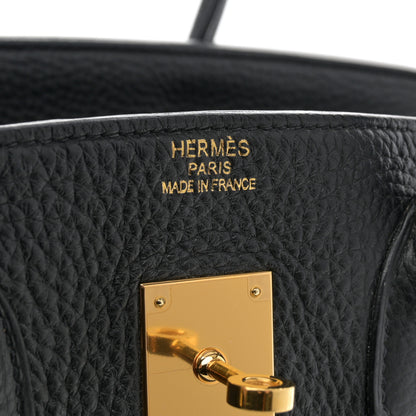 Hermes Togo Birkin 35 Black 6 of 11