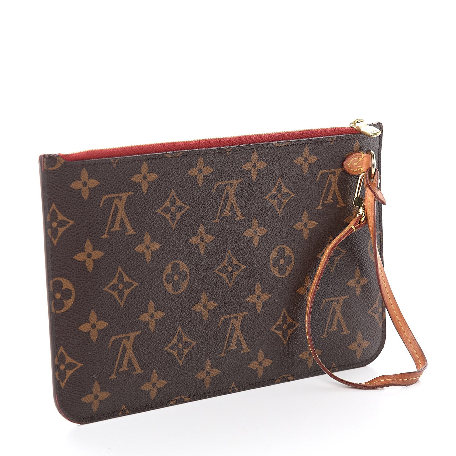 Louis Vuitton Monogram Neverfull MM GM Pochette Cherry 2 of 6