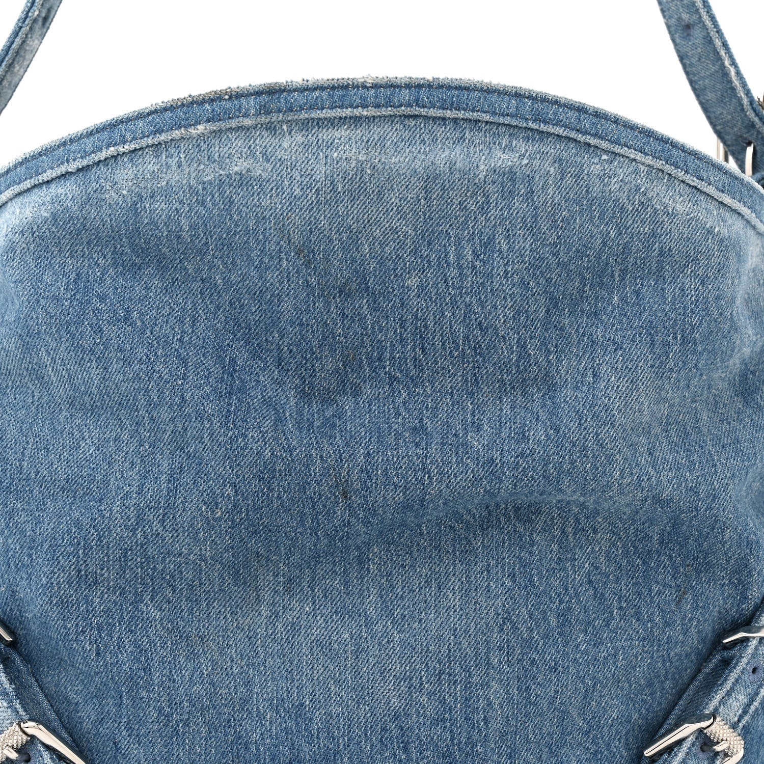 Givenchy Washed Denim Medium Voyou Bag Medium Blue 8 of 12