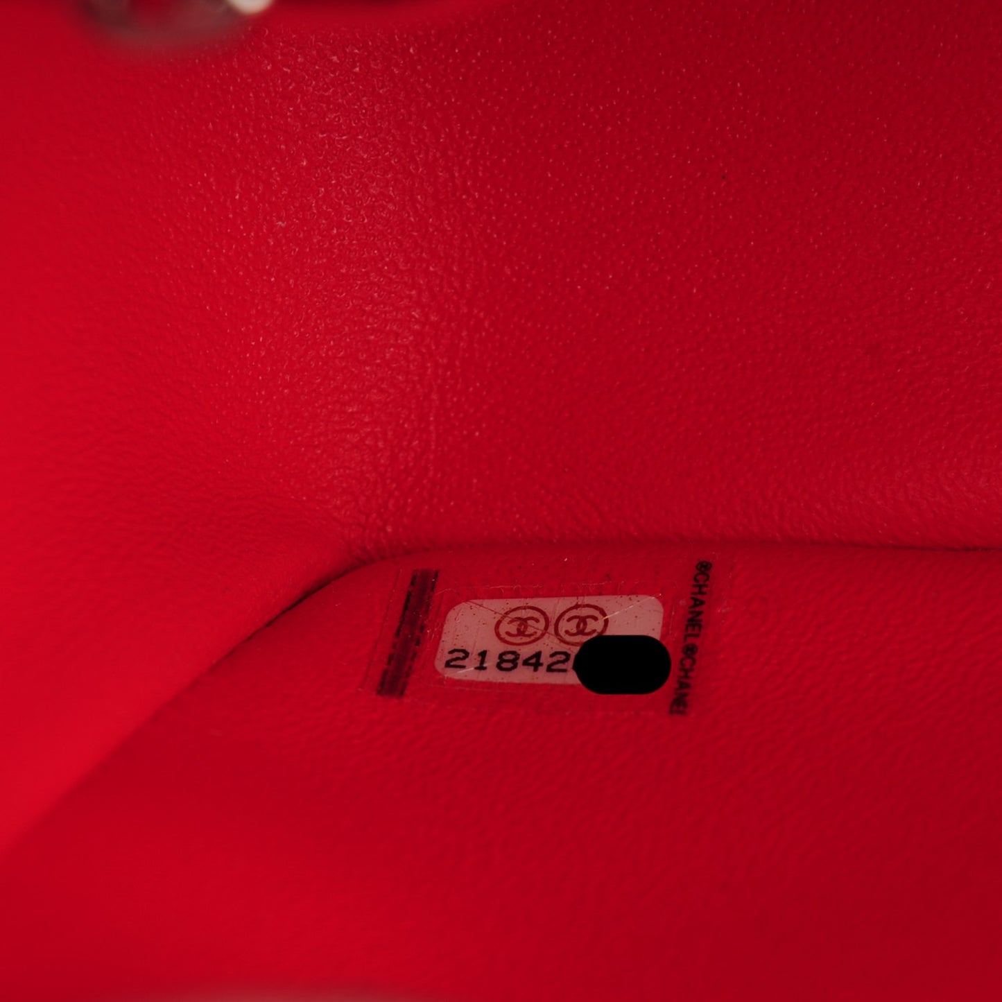 Patent Calfskin Quilted Mini Rectangular Flap Coral