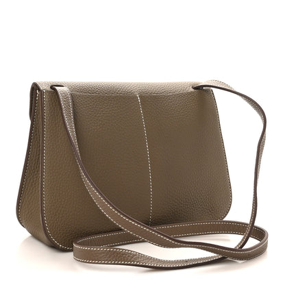 Hermes Taurillon Clemence Halzan 25 Etoupe 3 of 10
