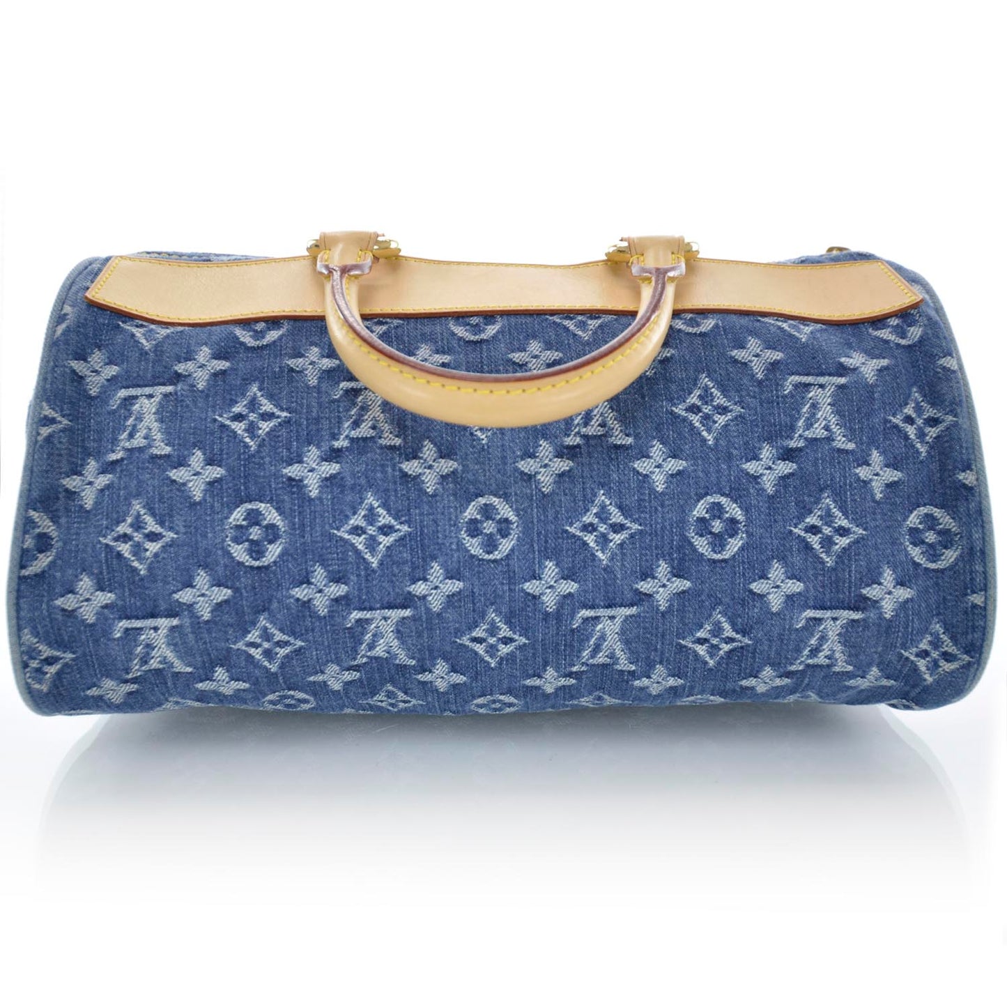 Monogram Denim Neo Speedy Blue