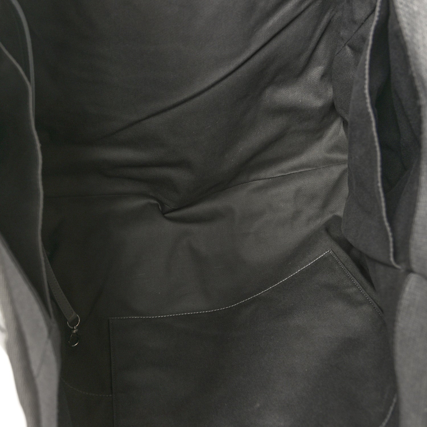 Chanel Canvas Extra Large Deauville Tote Grey 5 of 9