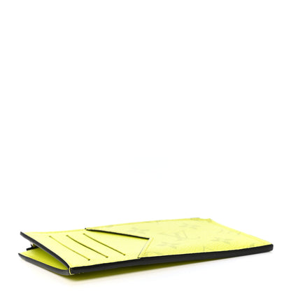 Louis Vuitton Monogram Taiga Coin Card Holder Yellow 4 of 6