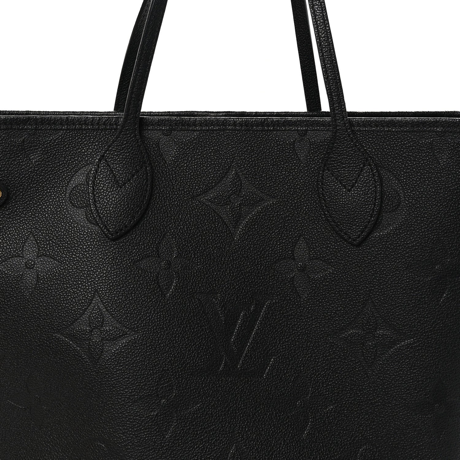 Louis Vuitton Empreinte Monogram Giant Neverfull MM Black 8 of 11