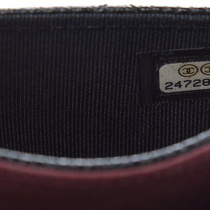 Chanel Caviar Quilted Flap Card Holder Black 8 of 8