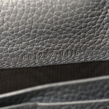 Gucci Cellarius Calfskin GG Marmont Chain Wallet Deep Grey 7 of 9