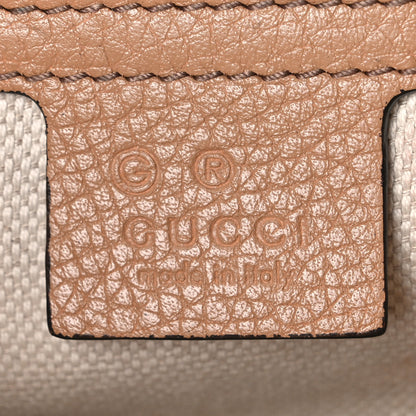 Gucci Pebbled Calfskin Medium Soho Flap Crossbody Camelia 6 of 11