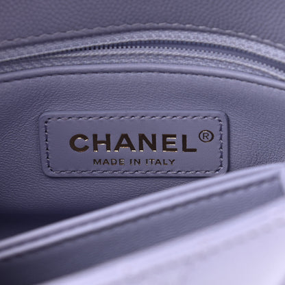 Chanel Caviar Quilted Extra Mini Coco Handle Flap Light Purple 6 of 11