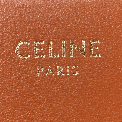 Celine Smooth Calfskin Medium Strap Ava Shoulder Bag Tan 6 of 11