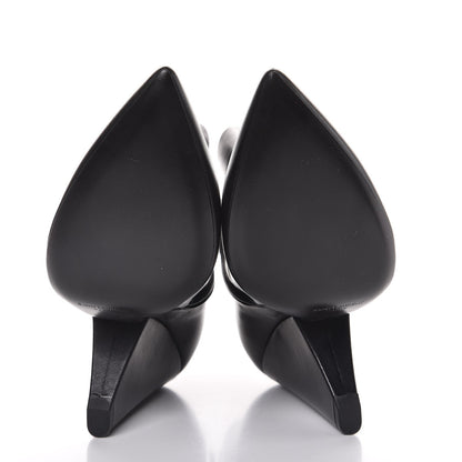 Saint Laurent Calfskin Niki Charm Boots 39 Black 5 of 9