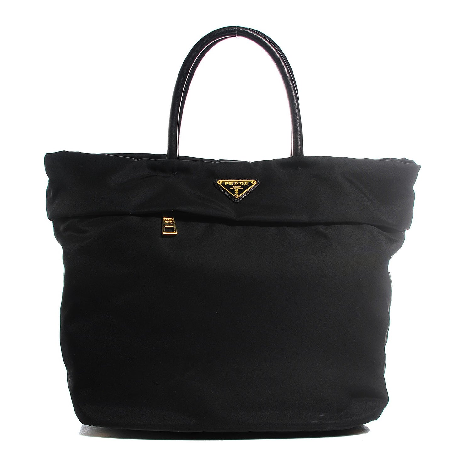 Tessuto Nylon Tote Nero Black