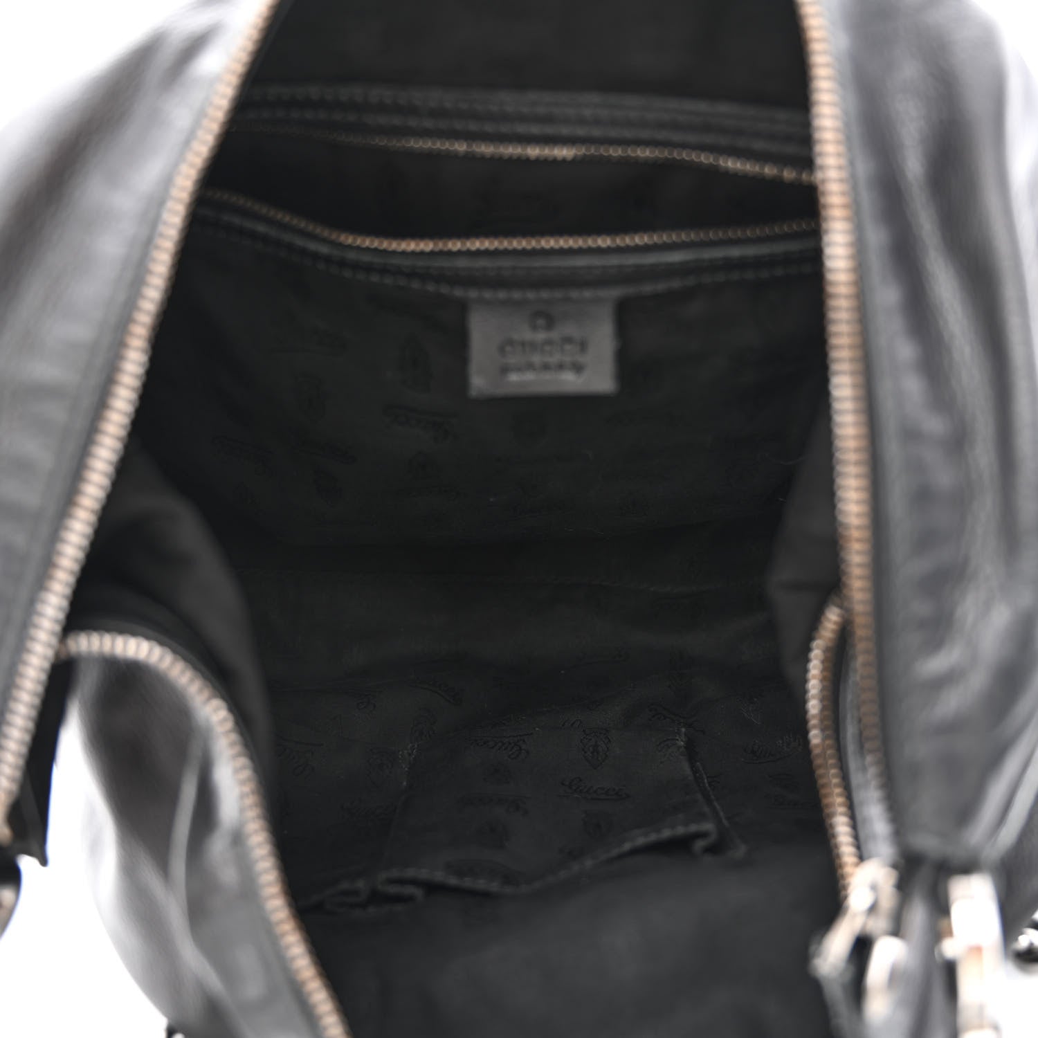 Gucci Calfskin Galaxy Hobo Black 5 of 11