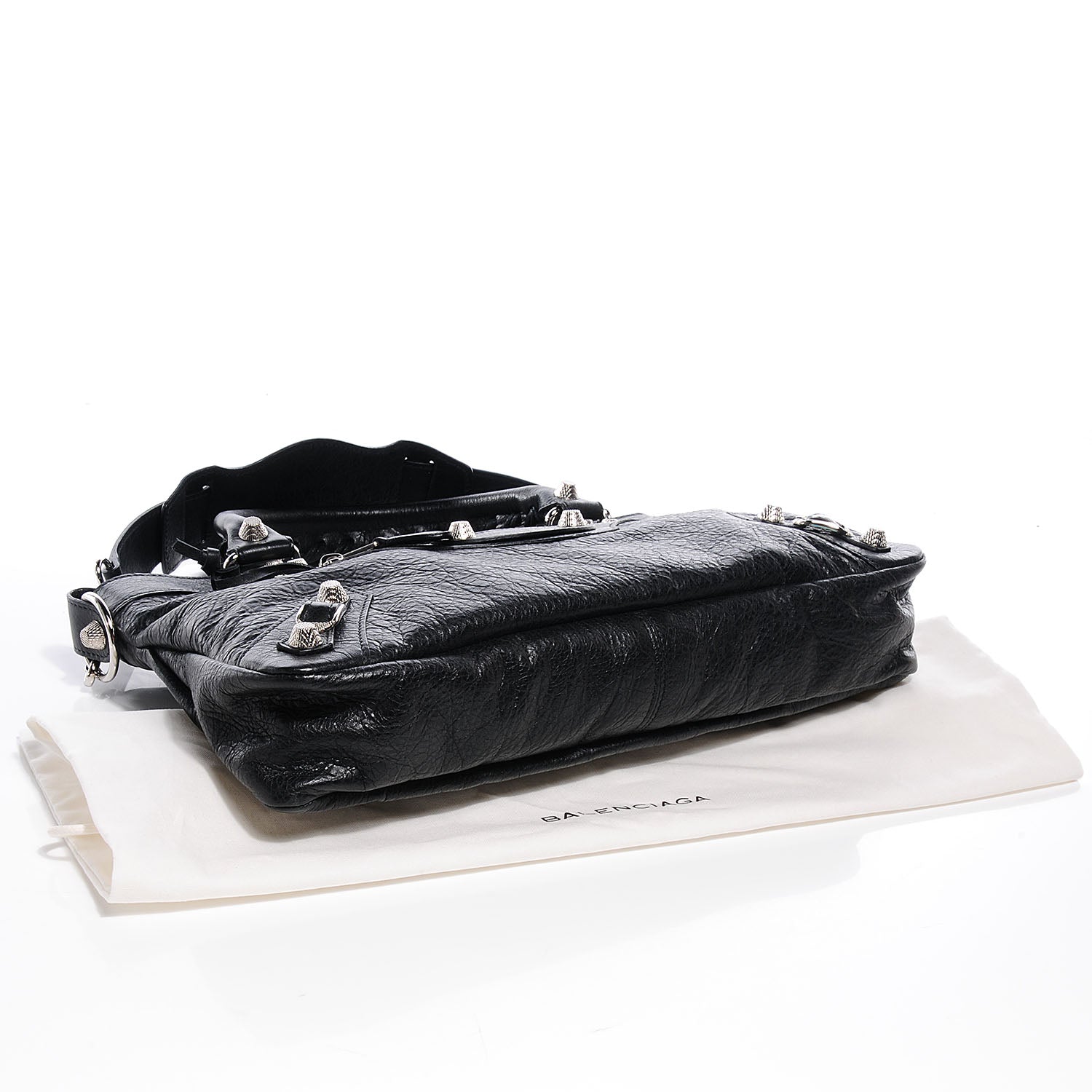 Balenciaga Agneau Giant 12 Silver Hardware First Black 4 of 9
