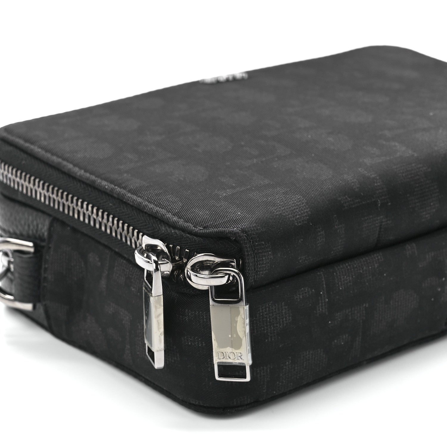 Christian Dior Oblique Pouch Black 10 of 11